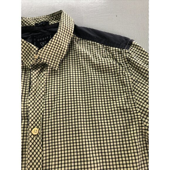 Guess Button Front Long Sleeve Slim Fit Men's Size Small - Picture 4 of 4